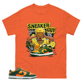 Sneaker Guy Shirt - Match Green Dunk Low Miami Hurricanes