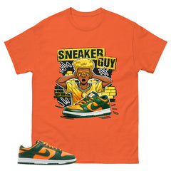 Sneaker Guy Shirt - Match Green Dunk Low Miami Hurricanes