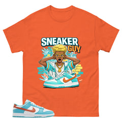 Sneaker Guy Shirt - Match White Dunk Low Miami Dolphins
