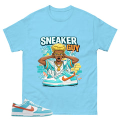 Sneaker Guy Shirt - Match White Dunk Low Miami Dolphins