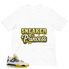 Sneaker Princess Shirt - Match Air Jordan 4 Vivid Sulfur