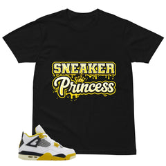 Sneaker Princess Shirt - Match Air Jordan 4 Vivid Sulfur