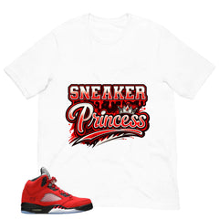 Graphic Tee Sneaker Princess Shirt Match 5s Raging Bull