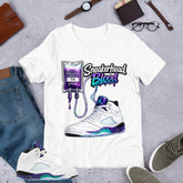 Sneakerhead Blood Shirt - Matching Air Jordan 5 Retro 'Grape' 2025