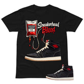 Sneakerhead Blood Shirt - Match Air Jordan 1 Flight Club