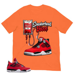 Sneakerhead Blood Shirt - Match Air Jordan 4 Toro Bravo