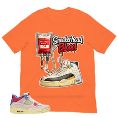 Sneakerhead Blood Shirt - Match Union LA x Air Jordan 4 Guava Ice
