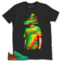 Sneakerhead Shirt - Match Air Force 1 Stadium Green Crimson