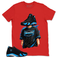 Sneakerhead Shirt - Match Air Jordan 14 Black University Blue 2026