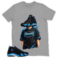 Sneakerhead Shirt - Match Air Jordan 14 Black University Blue 2026
