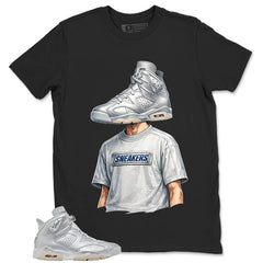 Sneakerhead Shirt - Match Air Jordan 6 x Paris Saint-Germain Metallic Silver