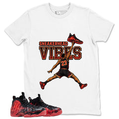 Sneakerhead Vibes Graphic Tee, Shirt to Match Air Foamposite Stranger Things, Air Foamposite Unisex Blue Shirt