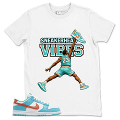 Sneakerhead Vibes Shirt - Match Green Dunk Low Miami Dolphins
