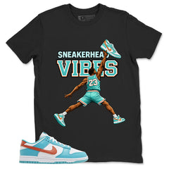 Sneakerhead Vibes Shirt - Match Green Dunk Low Miami Dolphins