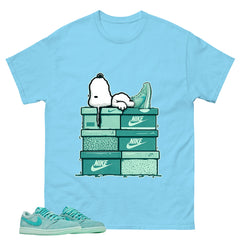 Anti Social Shirt - Match Womens Air Jordan 1 Washed Teal