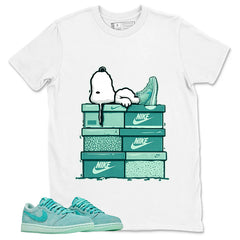 Anti Social Shirt - Match Womens Air Jordan 1 Washed Teal