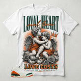 SoleFly Miami 3s Zadago Shirt Loyal Heart Love Cost Graphic
