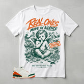 SoleFly Miami 3s Zadago Shirt Real Ones Move In Silence 2 Graphic