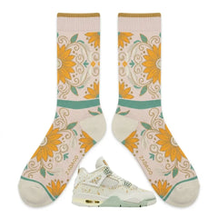 Somos Eternos Socks – Air Jordan 4 SE Inspired Mid-Calf Unisex Crew Socks