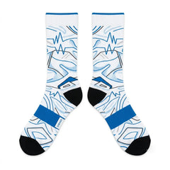 Sport Blue Socks – Air Jordan 6 Retro Inspired Mid-Calf Unisex Crew Socks