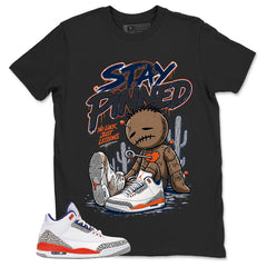 Stay Pinned Shirt - Match Blue Air Jordan 3 Knicks