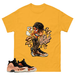 Talk To The Hand Graphic Tee, Shirt to Match Air Foamposite One Copper, Air Foamposite Unisex Black Shirt