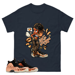 Talk To The Hand Graphic Tee, Shirt to Match Air Foamposite One Copper, Air Foamposite Unisex Black Shirt