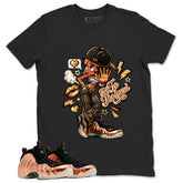 Talk To The Hand Graphic Tee, Shirt to Match Air Foamposite One Copper, Air Foamposite Unisex Black Shirt