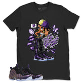 Talk To The Hand Graphic Tee, Shirt to Match Air Foamposite One Eggplant, Air Foamposite Unisex Purple Shirt