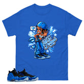 Talk To The Hand Shirt - Match Air Foamposite One Royal