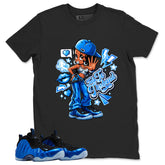 Talk To The Hand Shirt - Match Air Foamposite One Royal