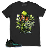 Talk To The Hand Shirt - Match Air Foamposite Pro Pine Green