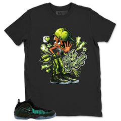 Talk To The Hand Shirt - Match Air Foamposite Pro Pine Green
