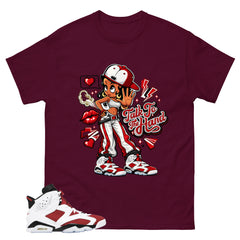 Talk To The Hand Shirt - Match White Air Jordan 6 Carmine
