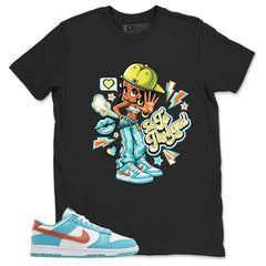 Talk To The Hand Shirt - Match White Dunk Low Miami Dolphins