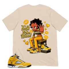 Talk To The Hand Shirt - Matching Air Jordan 5 T23 Tokyo