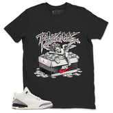 The Dream Shirt - Match Jordan 3 White Cement Reimagined
