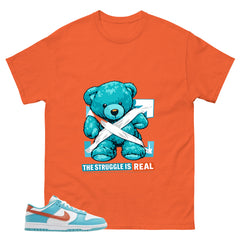 The Struggle Is Real Shirt - Match White Dunk Low Miami Dolphins
