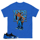 Thug Life Shirt - Match Air Foamposite One Royal