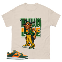 Thug Life Shirt - Match Green Dunk Low Miami Hurricanes