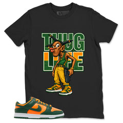 Thug Life Shirt - Match Green Dunk Low Miami Hurricanes
