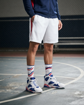 Tinker Alternate Sneaker Match Socks ā Air Jordan 7 Retro BG Inspired Mid-Calf Crew Socks