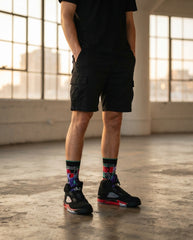 Top 3 Socks – Air Jordan 5 Retro SE Inspired Mid-Calf Unisex Crew Socks