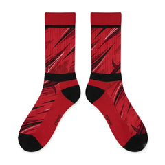 Toro Bravo Socks – Air Jordan 6 Retro Inspired Mid-Calf Unisex Crew Socks
