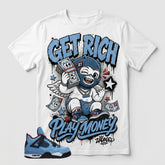 Travis Scott Cactus Jack 4s Zadago Shirt Get Rich Play Money Graphic