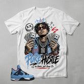 Travis Scott Cactus Jack 4s Zadago Shirt Pure Hustle Graphic