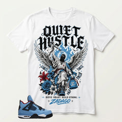 Travis Scott Cactus Jack 4s Zadago Shirt Quiet Hustle Graphic
