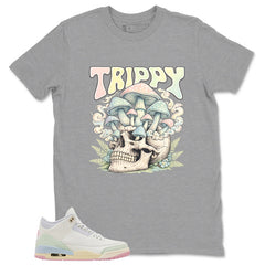 Trippy Skull Shirt - Match Air Jordan 3 Spring is In The Air