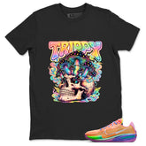 Trippy Skull Shirt - Match Dylan Harper x Air Zoom GT Cut Tri-State