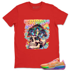 Trippy Skull Shirt - Match Dylan Harper x Air Zoom GT Cut Tri-State